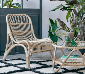 rattanstol udestue indretning
