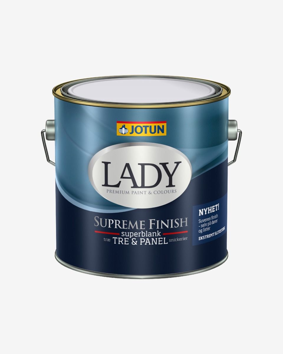 Jotun Lady Supreme Finish - Guide: Maling til møbler - Byg-selv.info