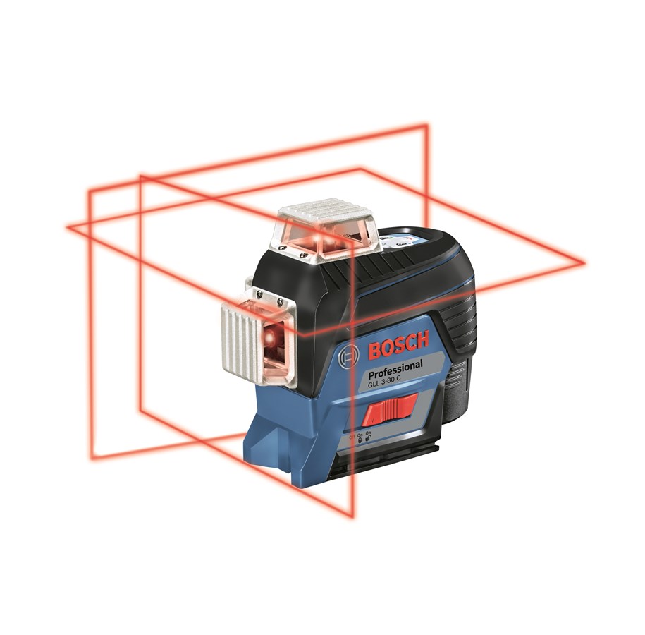 Bosch GLL3-80C Professional - Cirkellaser test - Byg-selv.info