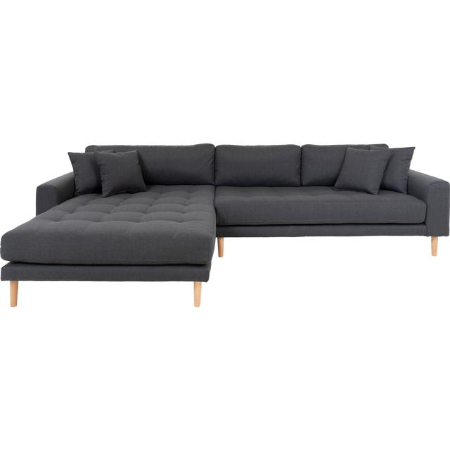 House Nordic Lido Velvet Mustard Yellow Sofa 290cm 4 personers - Byg selv sofa - Byg-selv.info