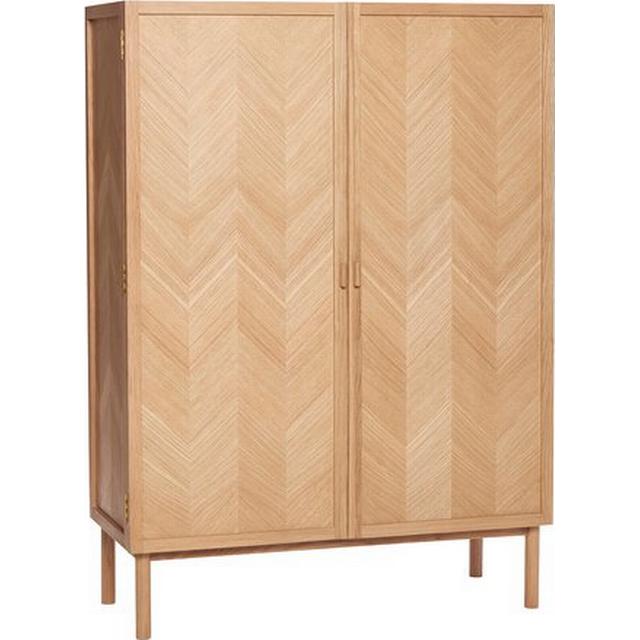 Hübsch Herringbone Garderobeskab 100x140cm - Byg selv skab - Byg-selv.info