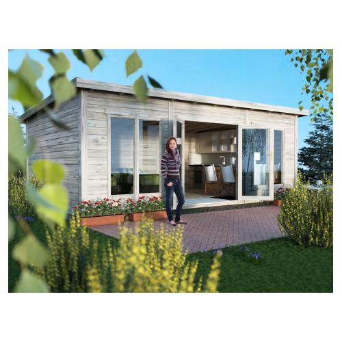 Luoman Lillevilla 488 - Byg selv bjælkehytter - Byg-selv.info
