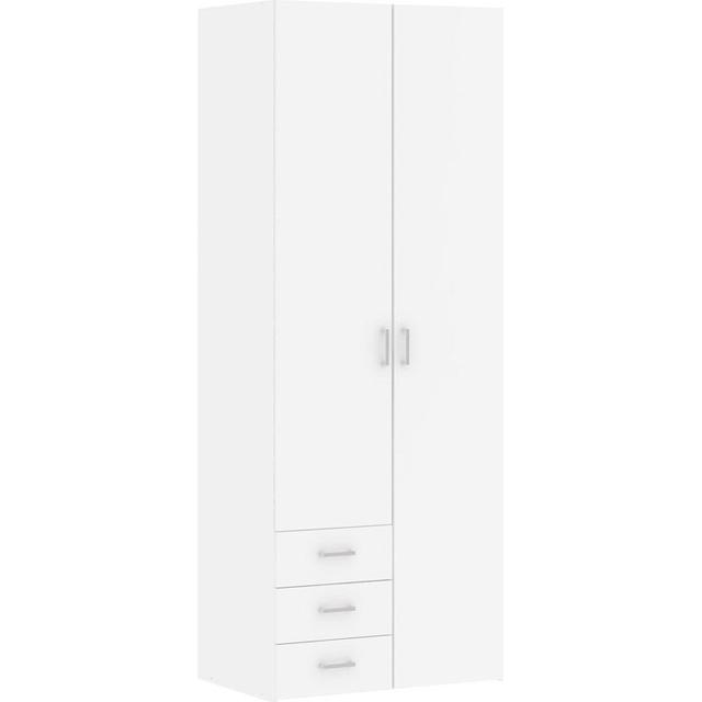 Tvilum Space Garderobeskab 200.4x78cm - Byg selv garderobeskab - Byg-selv.info