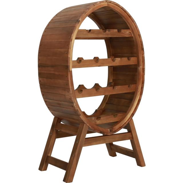 vidaXL 44036 Natural Vinreol 50x90cm - Byg selv vinreol - Byg-selv.info
