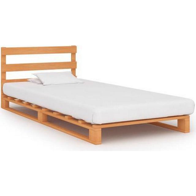 vidaXL Pallet Sengeramme 90x200cm Sengeramme 90X200cm - Byg selv palleseng - Byg-selv.info